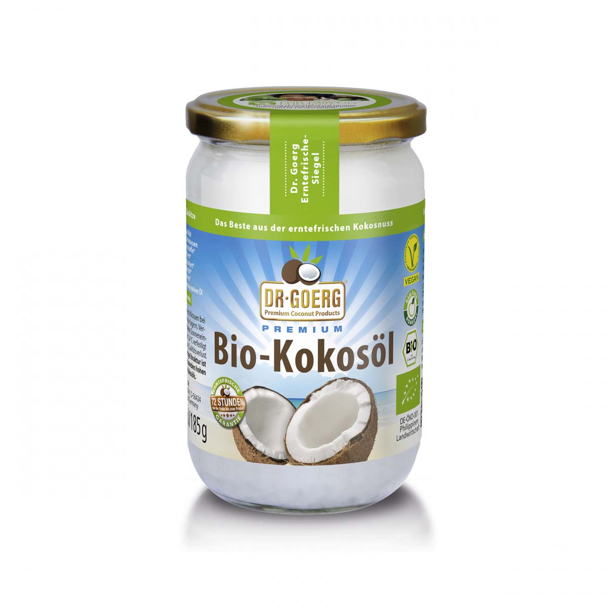 Kokosöl Dr. Goerg - "Premium Bio", 500 ml