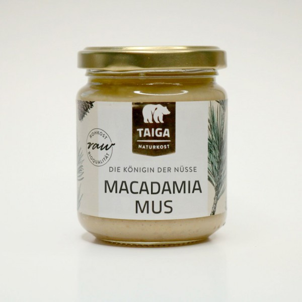Macadamia-Mus Bio, roh 190 g