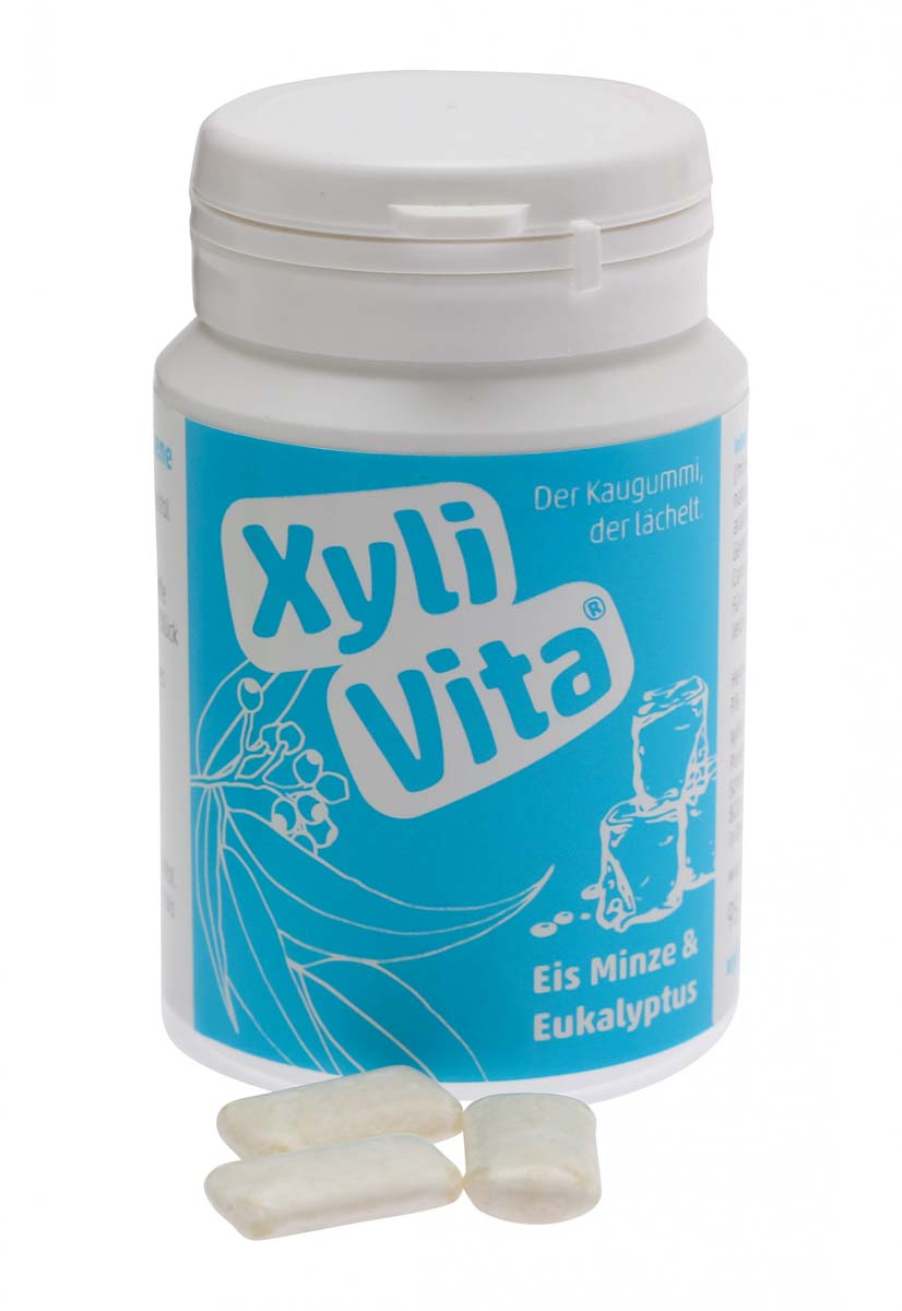XyliVita® Xylit-Kaugummi Eisminze & Eukalyptus 95 g