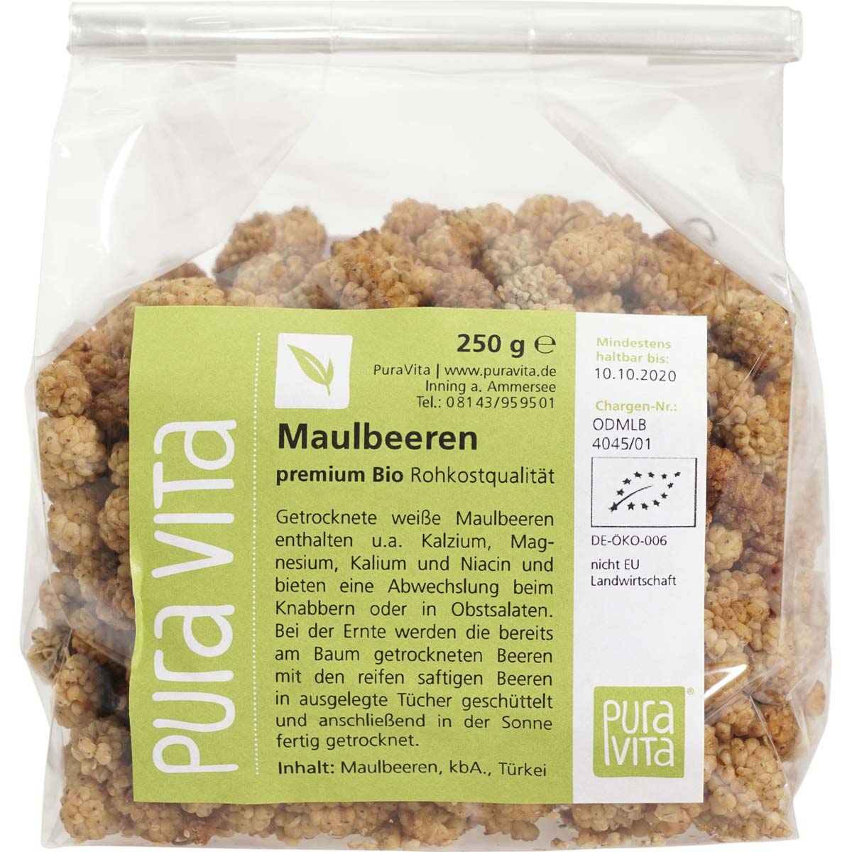 Maulbeeren "premium Bio" 250 g