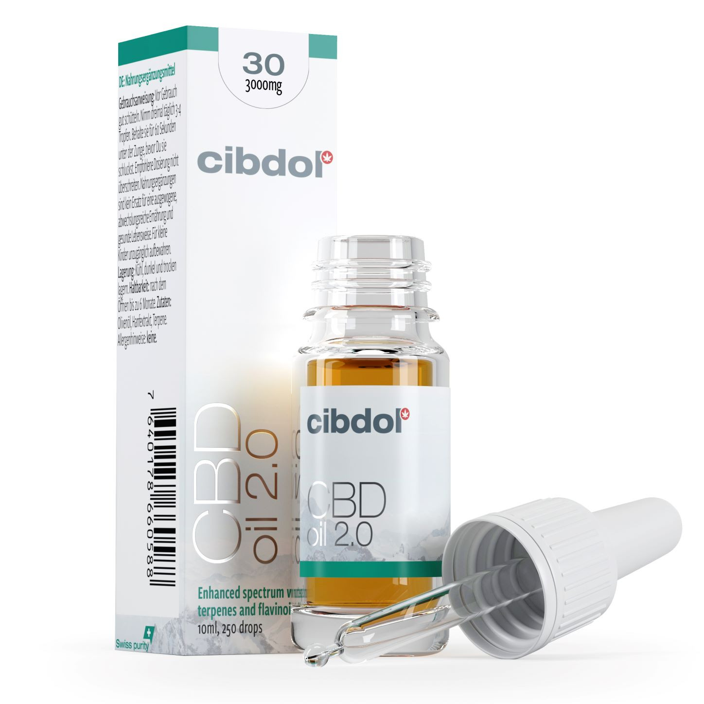 CBD Öl 30 % CIBDOL 2.0 10 ml