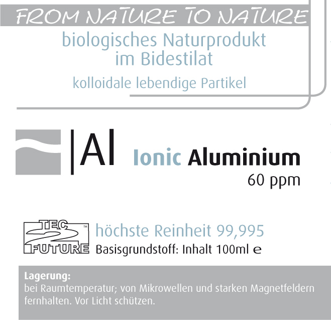 Ionic kolloidales Aluminium 100 ml