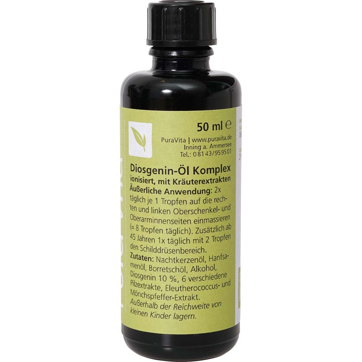 Diosgenin-Öl Komplex (Yams-Öl) 50 ml
